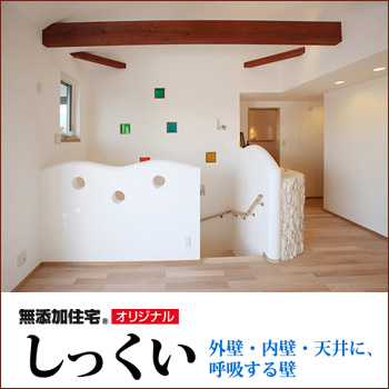 無添加住宅オリジナルしっくい／（株）無添加住宅