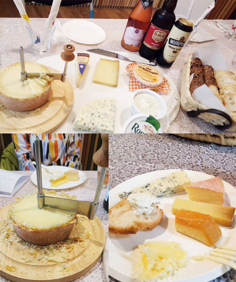 花びらのようなチーズ