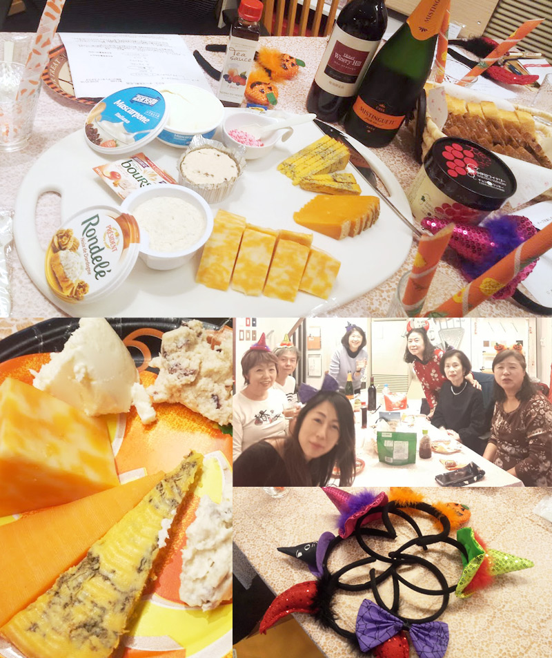 チーズでハロウィン