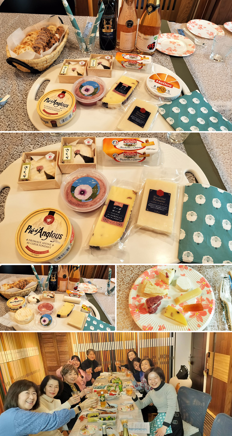 春を感じるチーズ