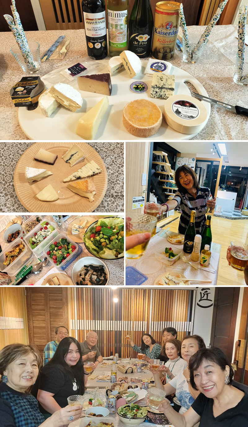 秋を感じるチーズ